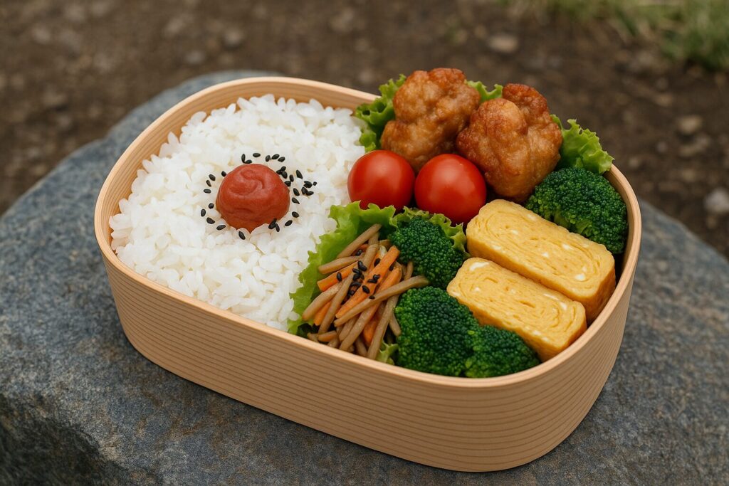 登山にもっていく手作り弁当