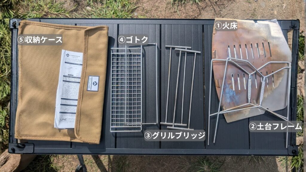 ソログリルの構成