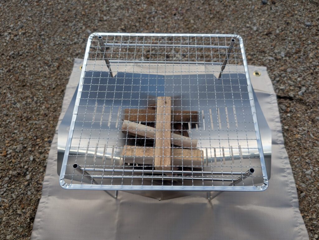 ソログリルと網